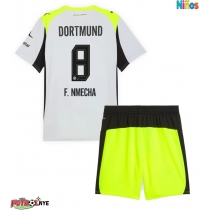 Camiseta Borussia Dortmund Felix Nmecha #8 Visitante Equipación para niños 2025-26 manga corta (+ pantalones cortos)